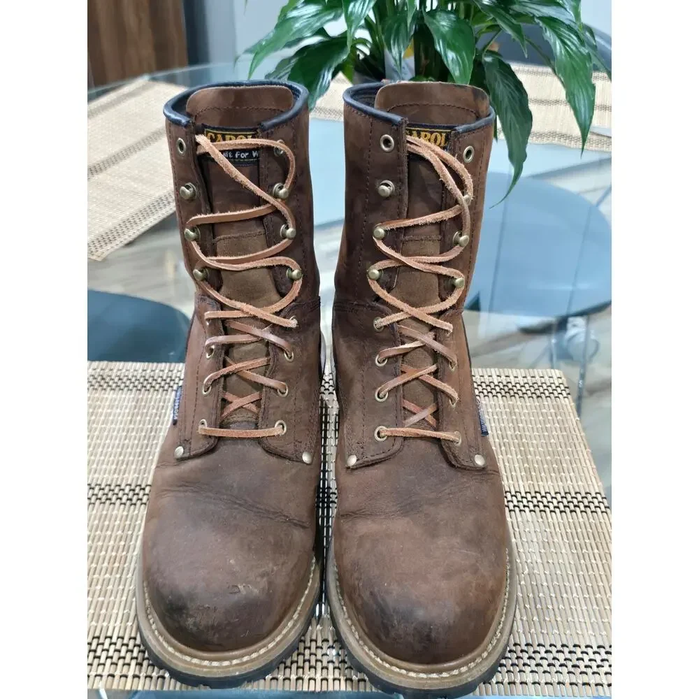 Carolina Boots CA8821 Men's 11 D Soft Toe Logger 8